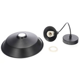 Lampa wisząca TENE E27 czarna matowa EDO777175 EDO Solutions