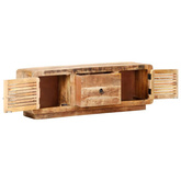 vidaXL Szafka pod TV, 120x30x40 cm, surowe drewno mango