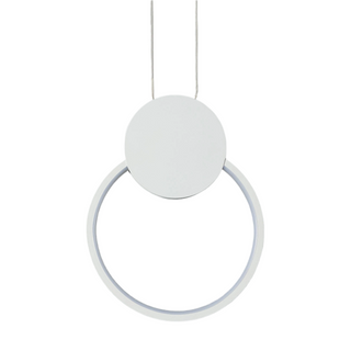 Lampa wisząca nowoczesna nordycka Czarna 10W 3000K Abruzzo Totti