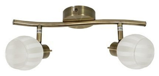 Lampa ścienna candellux bars 92-06752 listwa g9 patyna