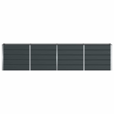 Donica Antracyt 320 x 40 x 75 cm Stal