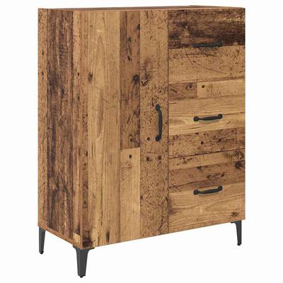 Highboard Stare drewno 69,5 x 34 x 180 cm Drewno inżynieryjne