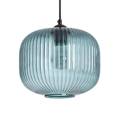 Lampa Wisząca Niebieska E27 ?25cm Abruzzo Mandi