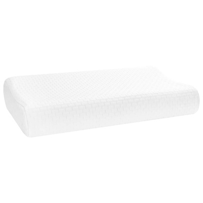 Poduszka do spania Biały 80 x 40 x 12,5 cm Pianka z pamięcią