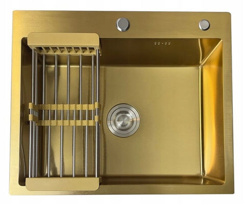 Zlewozmywak stalowy Ivette gold