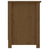 vidaXL Szafka pod TV, miodowy brąz, 103x36,5x52 cm, drewno sosnowe