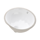 Umywalka podblatowa mykonos 49 cm, z przelewem CE-50-001-W Invena