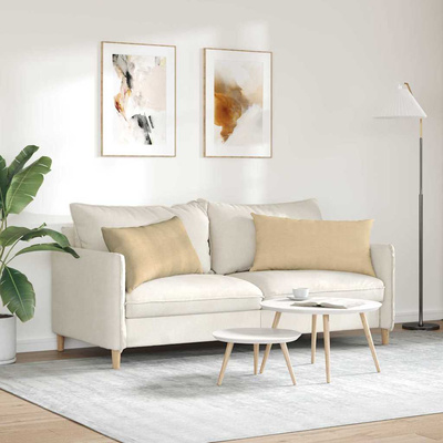 Poduszki na sofę 2 pcs Szary zielony 80 x 40 cm