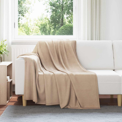 Koce narzutowe 6 pcs Camel 200 x 150 cm Polar