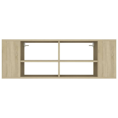 vidaXL Wisząca szafka pod TV, dąb sonoma, 102x35x35 cm