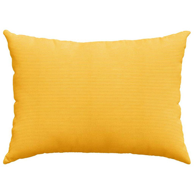Poduszki na sofę 2 pcs Jasnożółty 70 x 50 cm Tkanina sztruksowa