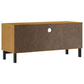 Szafka pod TV FLAM, 110x40x50 cm, lite drewno sosnowe vidaXL