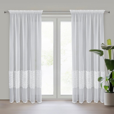 Firana Loris biała 140x270