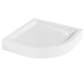 Brodzik półokrągły 90x90 16 cm bez syfonu polski AK-80-093-P Invena