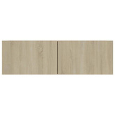 vidaXL Szafka pod TV, dąb sonoma 100x30x30 cm, materiał drewnopochodny
