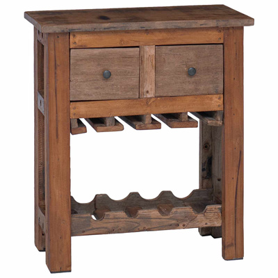 Szafkowy Brązowy 60 x 30 x 70 cm Lite Drewno Recyklingowe