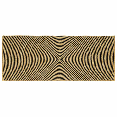 Dywany pokojowe Czarny 80 x 200 cm Juta
