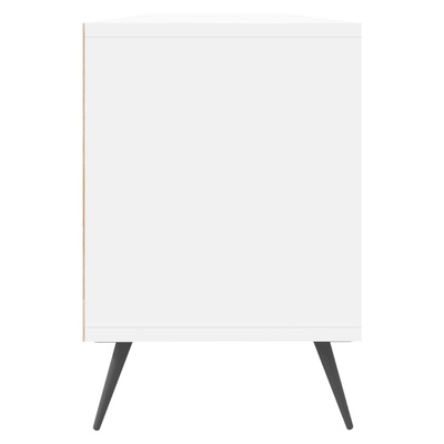 vidaXL Szafka pod TV, biała, 150x30x44,5 cm, materiał drewnopochodny wariant 4