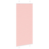 Roleta plisowana różowa 90x200 cm Szerokość tkaniny 89,4 cm