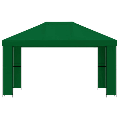 Altana 4 × 3 m zielony Poliester i Stal 190 gsm