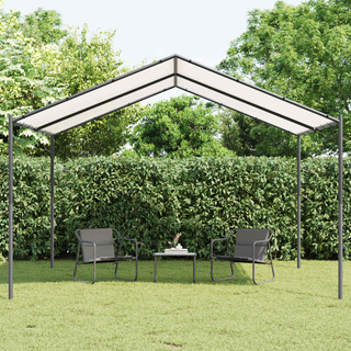 Altana 4 x 4 x 2,6 m Biały Stal i poliester 180 gsm