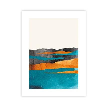 Abstrakcja VI Plakat : Rozmiar - 30x40 cm