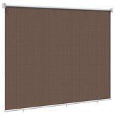 Roleta zewnętrzna 90% blokada UV Ciemnoszary 180 x 140 cm HDPE