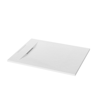 BRODZIK PRYSZNICOWY PROSTOKĄTNY ALVERO INVENA TREND, 90X110 CM BIAŁY
