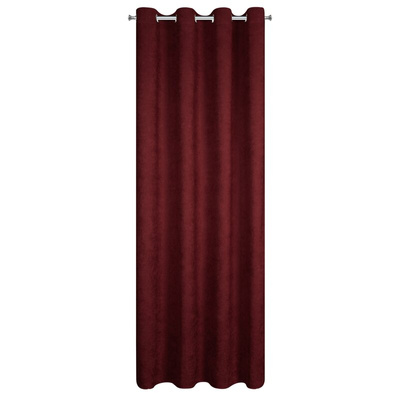 Zasłona Ada bordowa 140x250