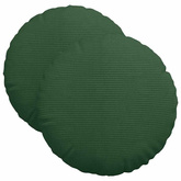 Poduszki na siedziska 2 pcs Ciemna zieleń ? 40 cm