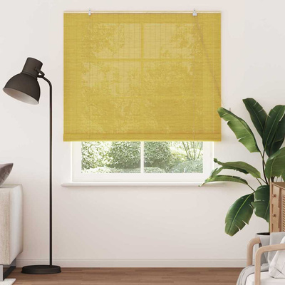 Roleta żółty 150 x 220 cm Bambus