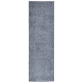 vidaXL Dywan z długim włosiem PAMPLONA, niebieski, 80x250 cm