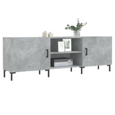 vidaXL Szafka pod TV, szarość betonu, 150x30x50 cm model standard