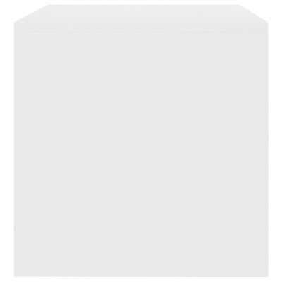 vidaXL Szafka pod TV, biała, 100x40x40 cm, materiał drewnopochodny