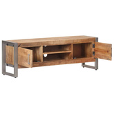 vidaXL Szafka pod TV, 120x30x40 cm, surowe drewno mango wariant 4