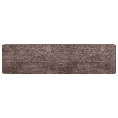 Chodnik dywanowy MARSA Szary 50 x 200 cm Poliester i PVC