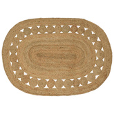 Dywany pokojowe naturalny 100 x 152 cm Juta