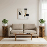 Stojak na rośliny 2 pcs Dąb wędzony ?40 x 60 cm