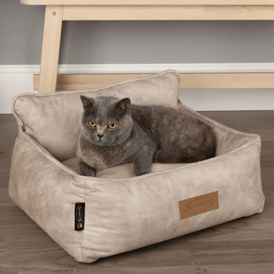 Scruffs & Tramps Legowisko dla psa Kensington, L, 90x70 cm, kremowe