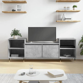 Szafka pod TV, szarość betonu, 160x35x55 cm vidaXL