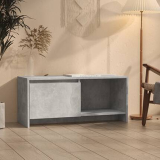 vidaXL Szafka pod TV, szarość betonu, 90x35x40 cm