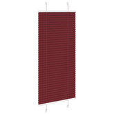 Roleta plisowana Bordowy Czerwony 55x150 cm Szerokość tkaniny