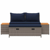 Zestaw sof na zewnątrz 4 -Seater 4 szt. 55 x 30 x 39 cm