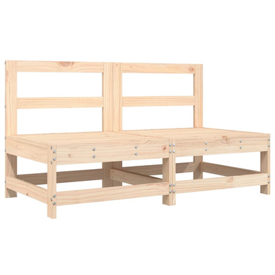 vidaXL 6-cz. zestaw mebli wypoczynkowych do ogrodu, drewno sosnowe