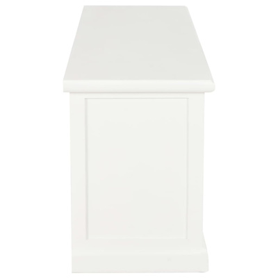 vidaXL Szafka pod TV, biała, 120 x 30 x 40 cm, drewniana