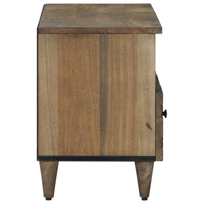 Szafka pod telewizor Brązowy 80 x 33 x 46 cm Drewno z mango