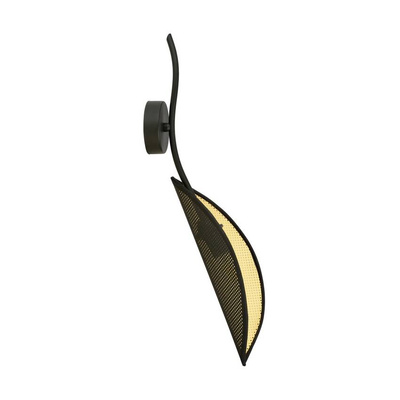 Kinkiet LOTUS K1 BLACK/GOLD