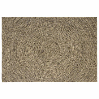Dywany pokojowe Naturalny i czarny 160 x 230 cm Juta