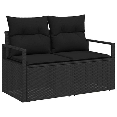 Sofa Ogrodowa z poduszką 120 x 62 x 69 cm polirattan
