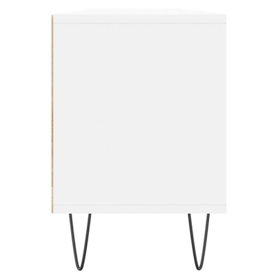 Szafka pod TV, biała, 150x30x44,5 cm, materiał drewnopochodny vidaXL